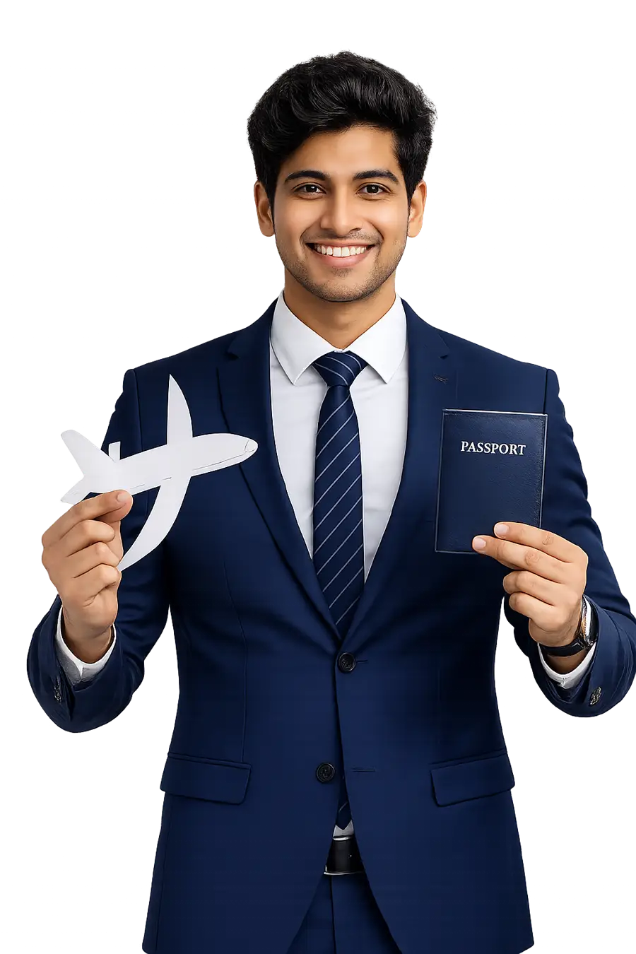 Professional Man with VIsa