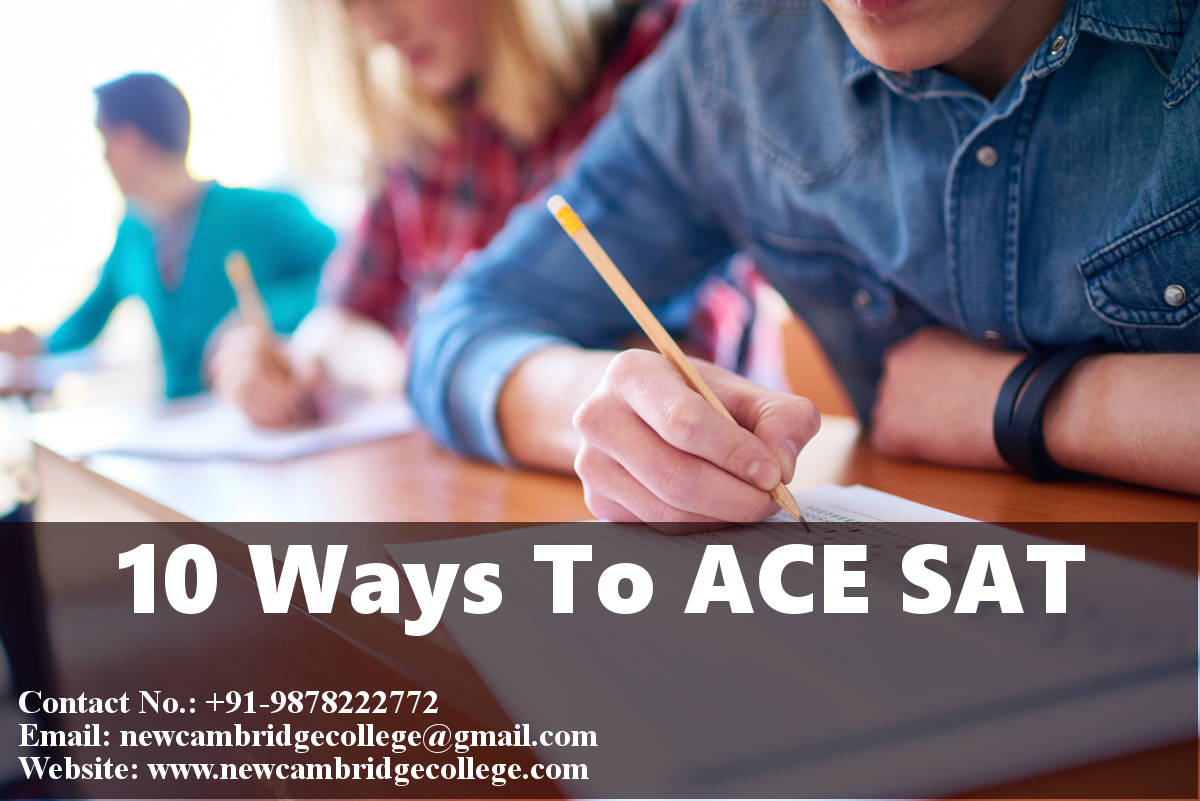 10 Ways To ACE SAT
