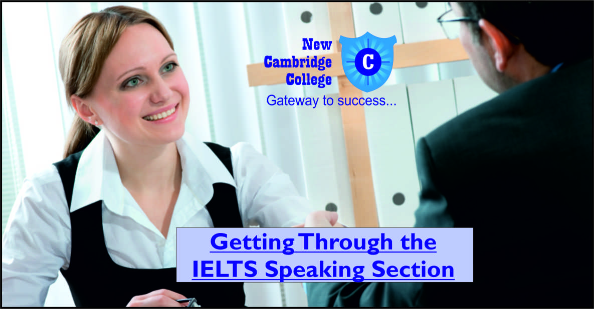 Getting Through the IELTS Speaking Section