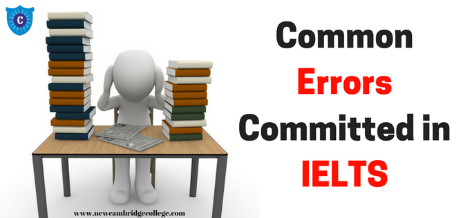 Common Errors Committed in IELTS