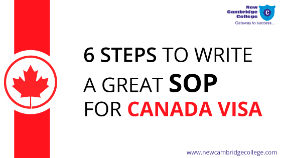 How to Write a great SOP for Canada Visa
