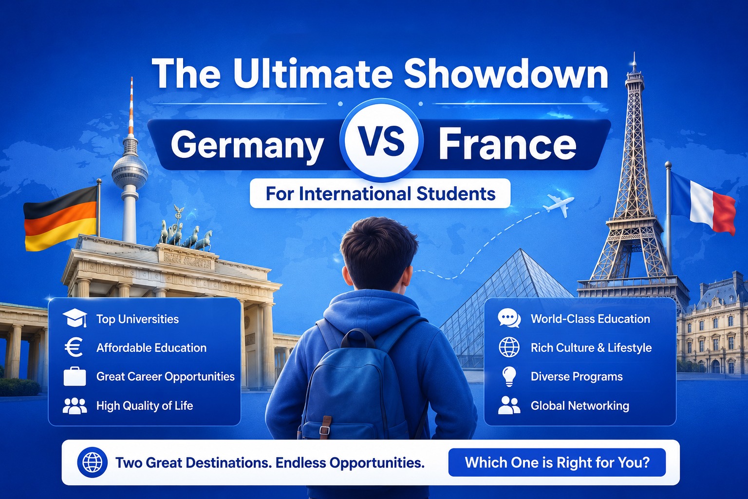 Germany VS France For International Students